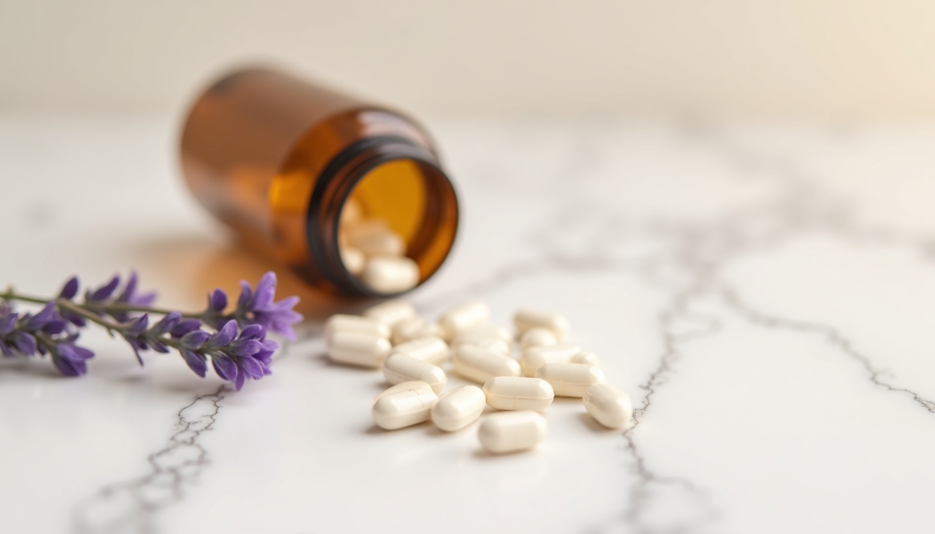 Magnesium glycinate supplement for perimenopause support